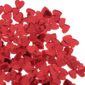[55506] Konfetti serduszka czerwone gładkie