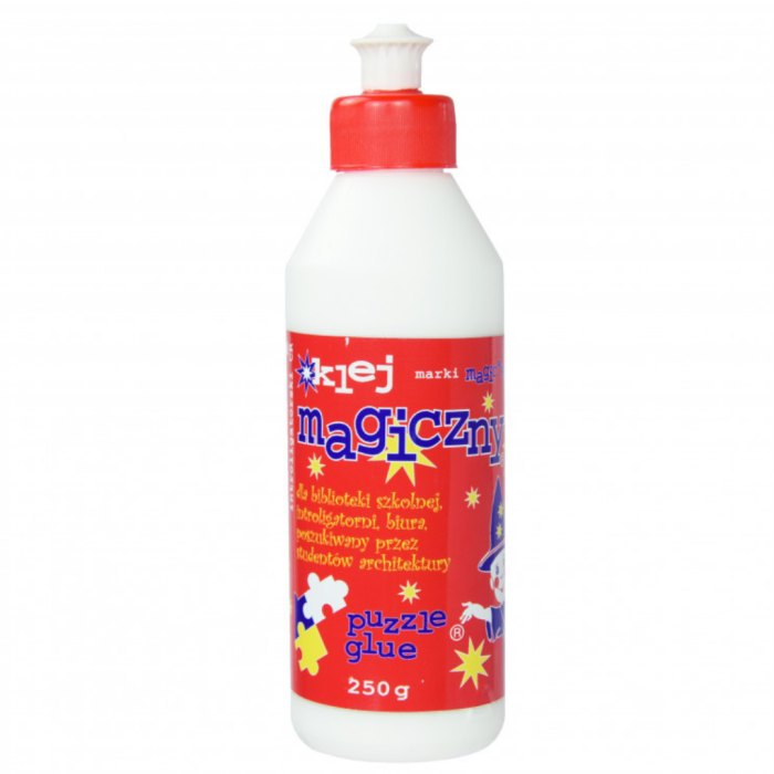 [713742] Duży klej introligatorski MAGIC w butelce puzzle glue 250g