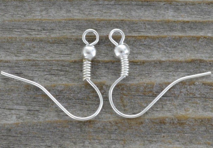 40419 Bigle klasyczne z kulką i sprężynką w kolorze srebra