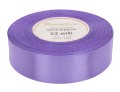 [825041] Wstążka satynowa 25mm 32mb jasnofioletowa