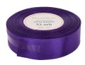 [825096] Wstążka satynowa 25mm 32mb fioletowa