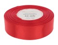 [825101] Wstążka satynowa 25mm 32mb ceglasta