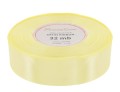 [825109] Wstążka satynowa 25mm 32mb masełkowy