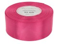 [838034] Wstążka satynowa 38mm 32mb malinowa
