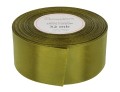 [838036] Wstążka satynowa 38mm 32mb khaki
