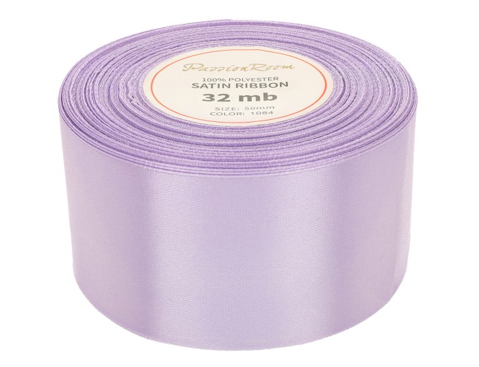 [850010] Wstążka satynowa 50mm lawendowa jasna