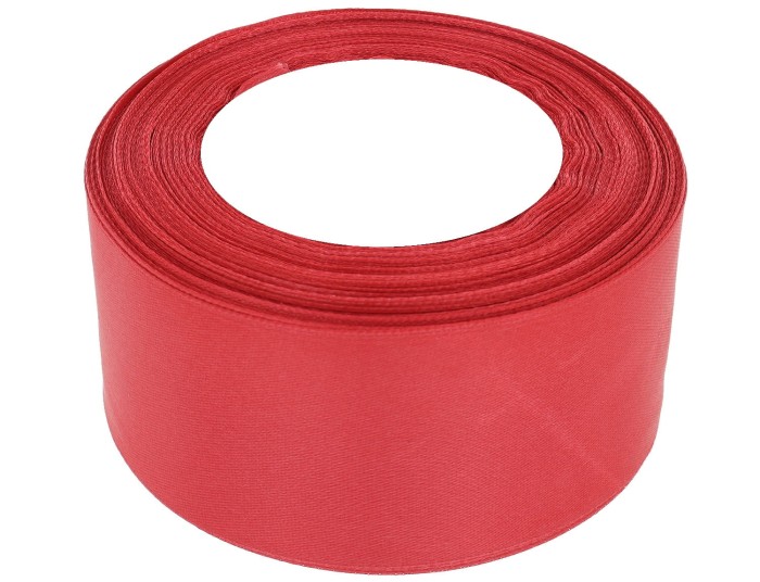 [850101] Wstążka satynowa 50mm 32mb ceglasta