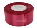 [838031] Wstążka satynowa 38mm 32mb bordowa ciemna