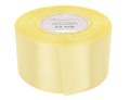 [850109] Wstążka satynowa 50mm 32mb masełkowa