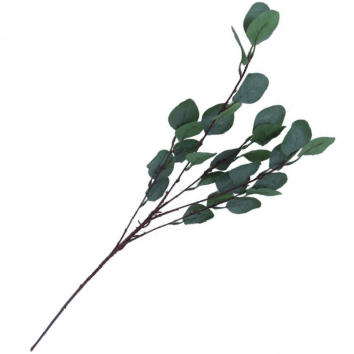 [680486] Duża gałązka eukaliptusa omszała zielona 95cm
