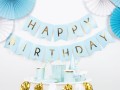 [d0117] Baner urodzinowy Happy Birthday niebieski