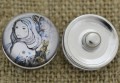 31824 Nap z kaboszonem z obrazkiem dziewczyna i królik 18mm
