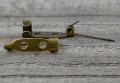 10203 Agrafka klasyczna 20mm w kolorze brązu 10 szt
