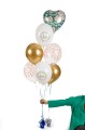 [d0367] Balony z nadrukiem love mix 6szt