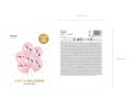 [d0370] Balony z nadrukiem konik różowe 6szt