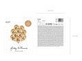 [d0375] Balony lateksowe złote 10szt