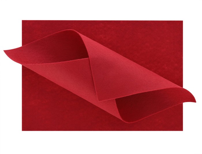 [55756] Filc dekoracyjny 20*30cm 1mm ciemny czerwony