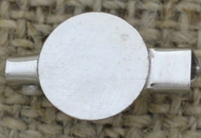 [50210] Baza broszki kolor srebra z tarczą 9mm