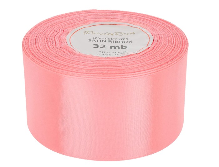 [850083] Wstążka 50mm łososioworóżowa jasna