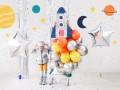 [d0374] Balony lateksowe srebrne 10szt