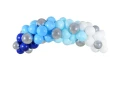 [d0374] Balony lateksowe srebrne 10szt