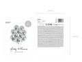 [d0374] Balony lateksowe srebrne 10szt