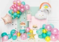 [59603] Topper na tort złoty Happy Birthday
