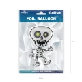 [d0499] Balon foliowy na Halloween kościotrup 47*81cm