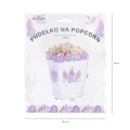 [d04019] Pudełka na popcorn jednorożec 3szt