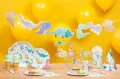 [d04020] Pudełka na popcorn dinozaury 5szt