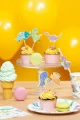 [d04026] Małe toppery na tort lub babeczkę dinozaury 5szt