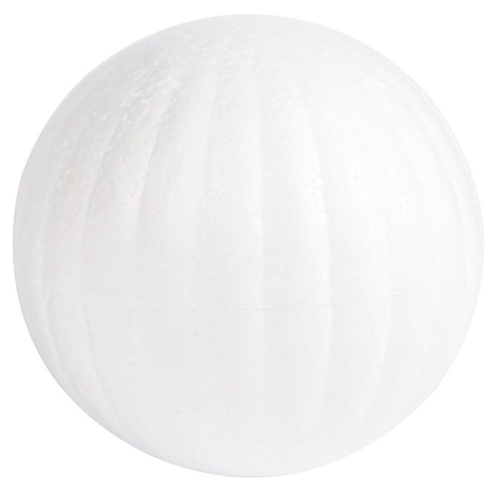 [608273] Kula ozdobna styropianowa 8cm pionowe paski