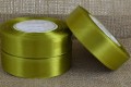 [825036] Wstążka satynowa 25mm 32mb khaki