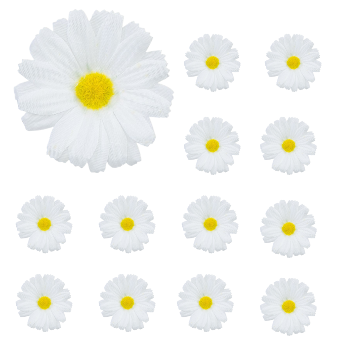 [608282] Główka kwiatowa rumianek 12szt