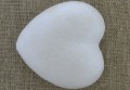 [60824b] Serce styropianowe 8cm białe II GATUNEK