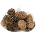 [59052] Szyszki dekoracyjne naturalne 7cm 12szt