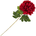 [680598] Chryzantema na gałązce 78cm czerwona