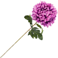 [680597] Chryzantema na gałązce 78cm fioletowa