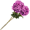 [680597] Chryzantema na gałązce 78cm fioletowa