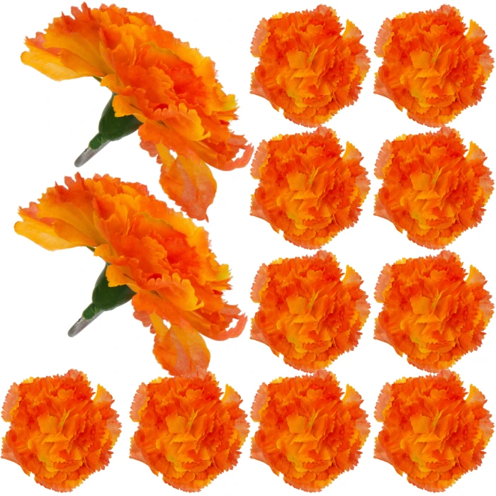 [w04010] Goździk główka 9cm pomarańczowa 12szt