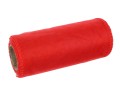 [821020] Organza obszyta na rolce 12cm 9m RED