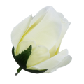 [w0434] Róża główka 9cm kremowa