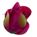 [w04064] Róża główka 9cm fioletowo-różowa cieniowana