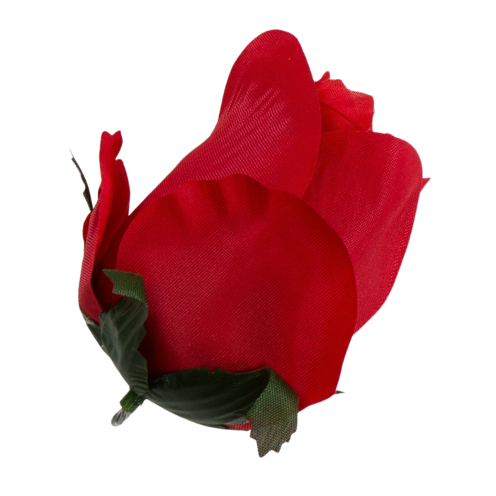 [w0440] Róża główka 9cm czerwona