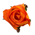 [w0436] Róża główka 9cm pomarańczowa