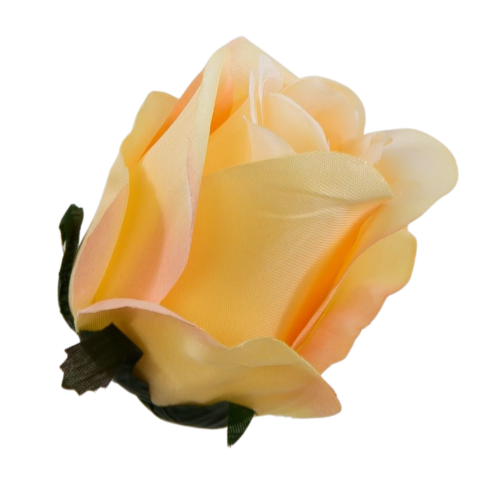 [w04058] Róża główka 9cm łososiowo-różowa