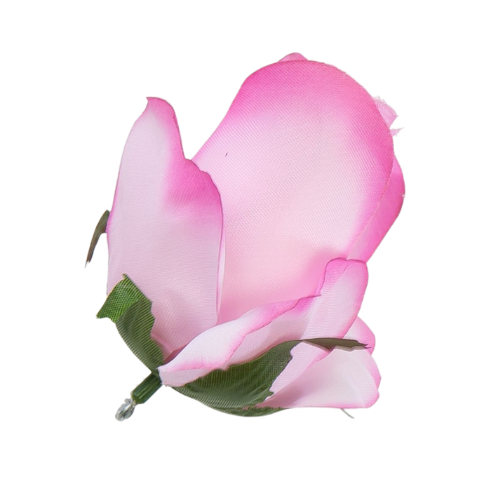 [w04061] Róża główka 9cm różowa