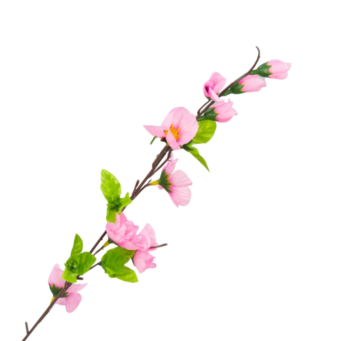 [608244] Gałązka jabłoni różowa 64cm