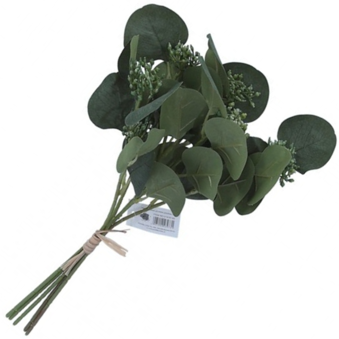 [680754] Bukiet eukaliptusa kwitnący zielony 38cm