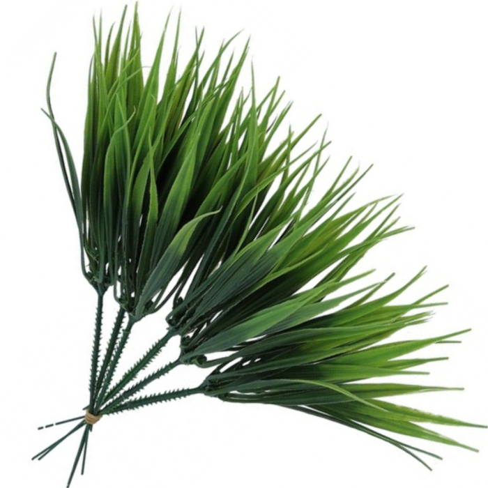 [680757] Gałązka trawa zielona 26cm